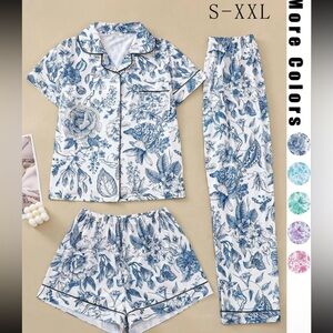 Three piece pajama set